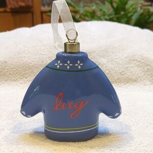 Lug Ceramic Sweater Ornament - New